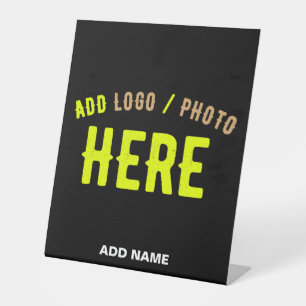 EXPOSITOR EN L PERSONALIZABLE MODERNO ESTILO NEGRO VERIFICADO MAR