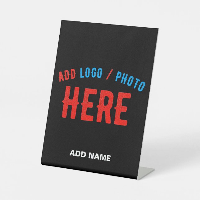 EXPOSITOR EN L PERSONALIZABLE MODERNO ESTILO NEGRO VERIFICADO MAR (Anverso)