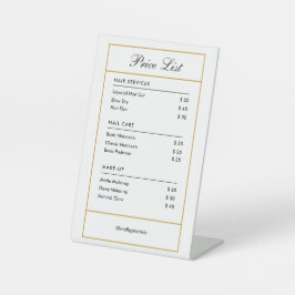 Expositor En L Personalizado Branded Hair Services Beauty Salon P