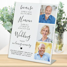 Expositor En L Personalizado conmemorativo boda 3 Poema del cielo