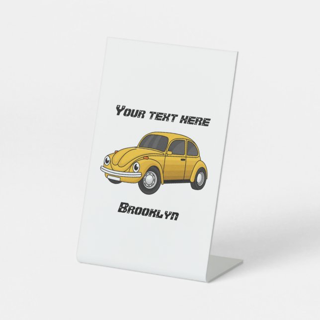 Expositor En L Personalizado de coche clásico (Anverso)