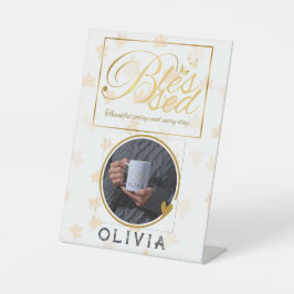 Expositor En L Personalizado de oro Caligrafía Nombre regalo de A