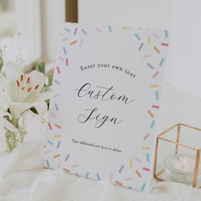 Expositor En L Personalizado de rociado de bebé Rótulo de texto (Subido por el creador)