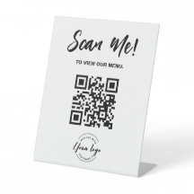 Personalizado del menú del restaurante Código QR L