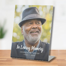 Expositor En L Personalizado Foto Homenaje conmemorativo personal