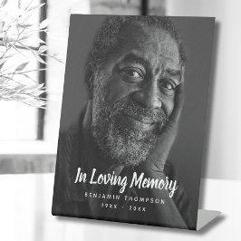 Expositor En L Personalizado Foto Homenaje conmemorativo personal