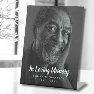 Expositor En L Personalizado Foto Homenaje conmemorativo personal