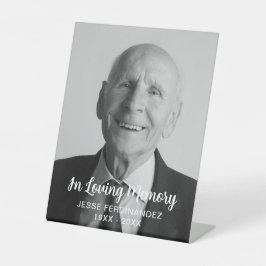 Expositor En L Personalizado Foto Homenaje conmemorativo personal