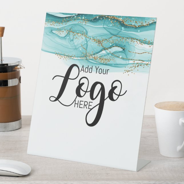 Expositor En L personalizado logotipo comercial publicidad tinta  (In Situ)