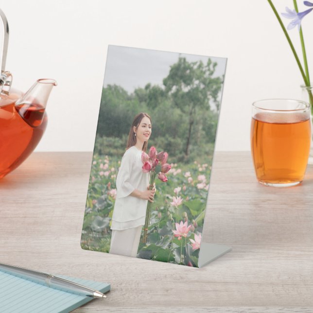 Expositor En L Personalizado Mamá Foto Bouquet Rótulo Peatonal Pe (In Situ)