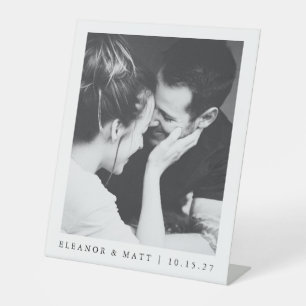 Expositor En L Personalizado Minimalista Boda de fotografía de pa