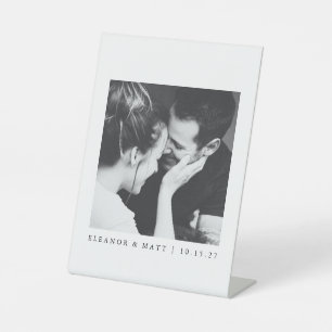 Expositor En L Personalizado Minimalista Boda de fotografía de pa