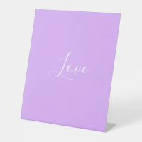 Personalizado Pastel Mauve Boda Minimalista de col