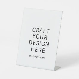 Expositor En L Personalized with Your Design, Logo, Message 