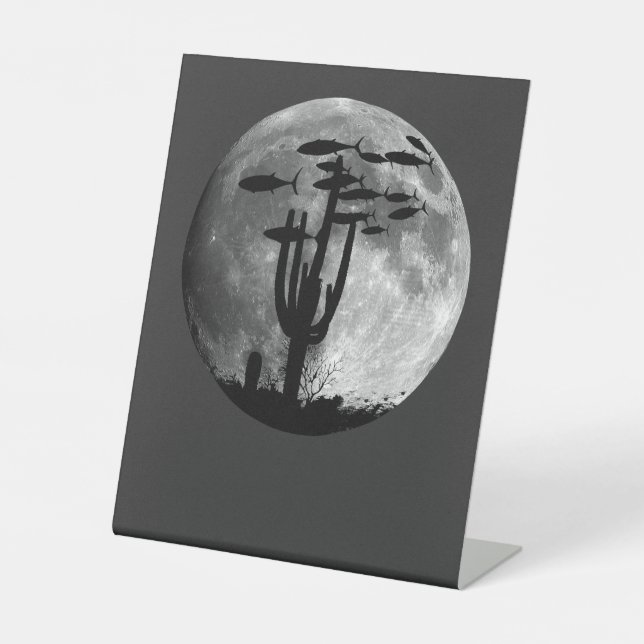 Expositor En L Pescado del cielo lunar (Anverso)