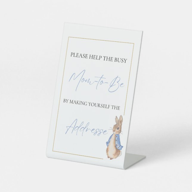 Expositor En L Peter Rabbit Addresse (Anverso)