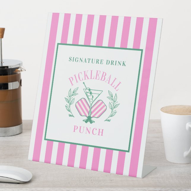 Expositor En L Pickleball Cocktail Club | Bebida Destacada (In Situ)