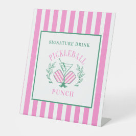 Expositor En L Pickleball Cocktail Club | Bebida Destacada