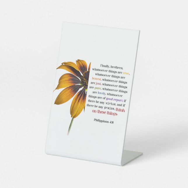 Expositor En L Piensa en Estas Cosas (Anverso)