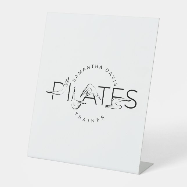Expositor En L Pilates Poses en Palabra de Pilates (Anverso)