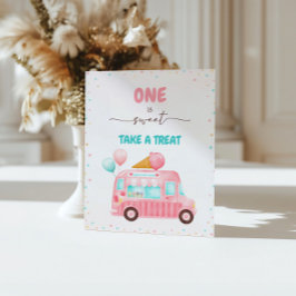 Expositor En L Pink Ice Cream Truck Treat