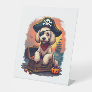 Expositor En L Pirate Poodle Plunder