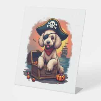Expositor En L Pirate Poodle Plunder
