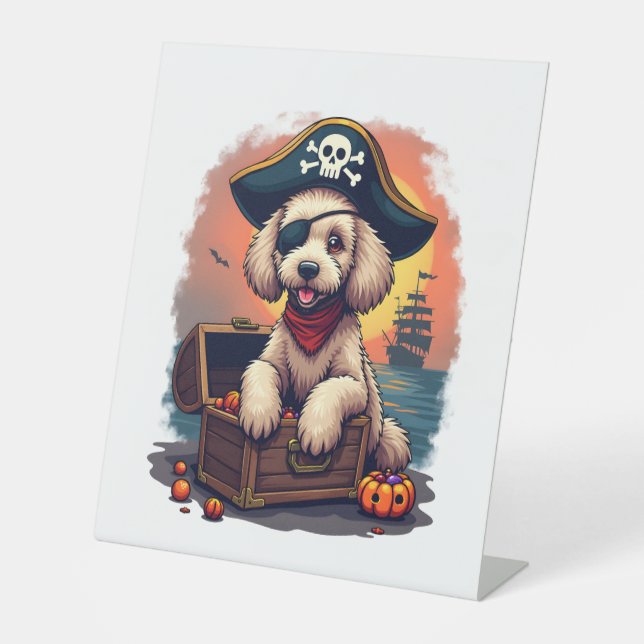 Expositor En L Pirate Poodle Plunder (Anverso)