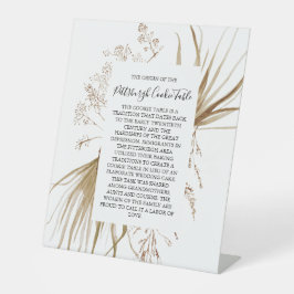 EXPOSITOR EN L PITTSBURGH COOKIE TABLE RÓTULO BODA