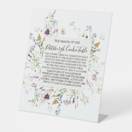 EXPOSITOR EN L PITTSBURGH COOKIE TABLE RÓTULO BODA