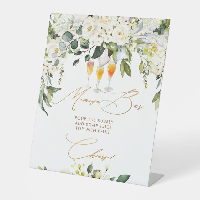 Expositor En L PixDezines Alabaster Rosas Barra de Mimosa (Anverso)