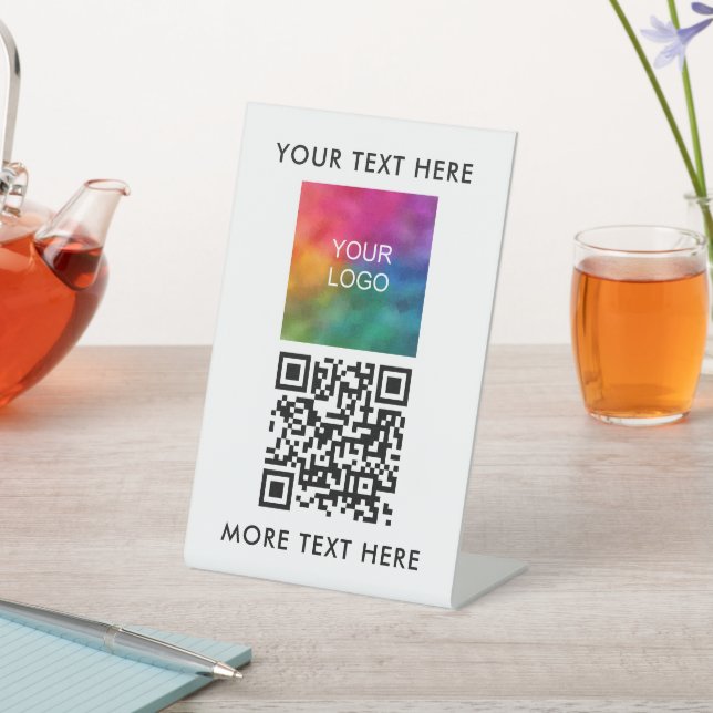 Expositor En L Plantilla sencilla de Personalizable de texto con  (In Situ)