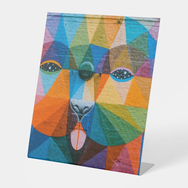 Expositor En L Plastic Pedestal Sign 10"X12" (Anverso)