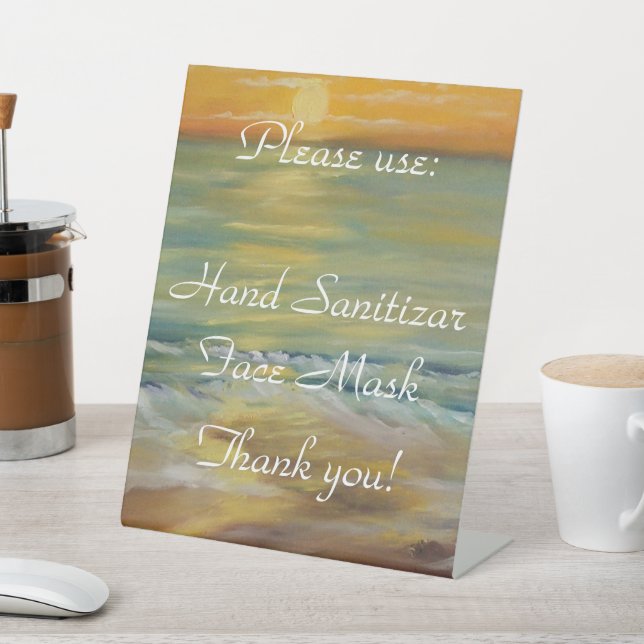 Expositor En L Playa de sol Rótulo peatonal (In Situ)