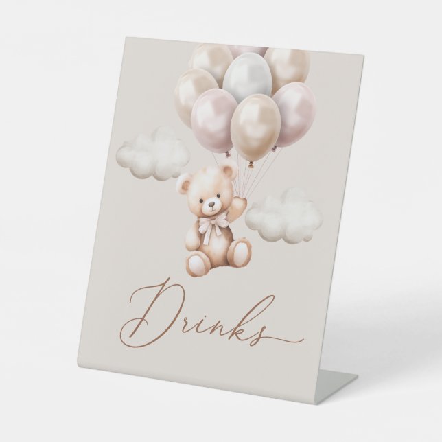 Expositor En L Podemos Esperar Bear Bear Bear Beber Ducha (Anverso)