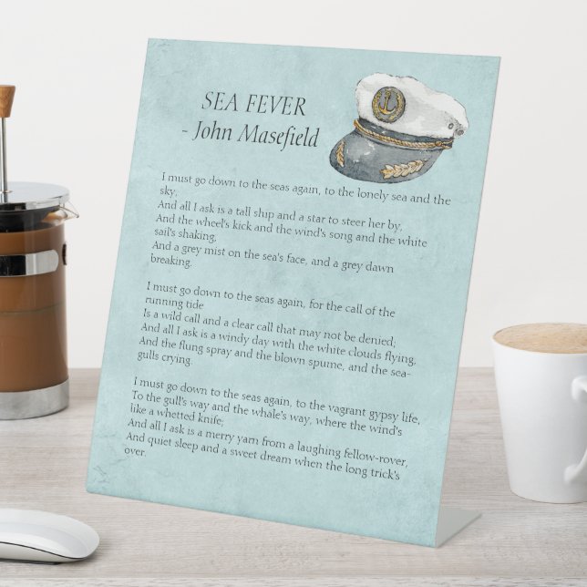 Expositor En L Poema de Masefield sobre la Fiebre del Mar (In Situ)