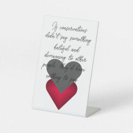 Expositor En L Política de ira de los conservadores hablando de p