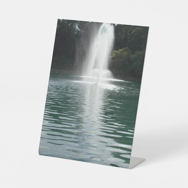 Expositor En L Pond Photo (Anverso)