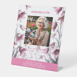 Expositor En L Por favor Rótulo Libro de Huéspedes Rótulo Pedesta