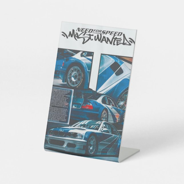 Expositor En L Poster BMW (Anverso)