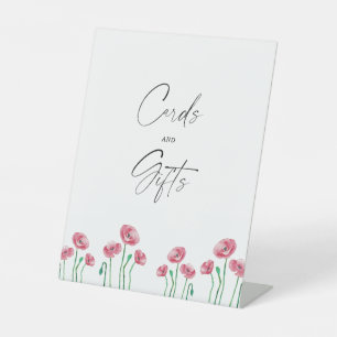 Expositor En L Poster de tarjetas y regalos florales