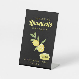 Expositor En L Precio de limón lioncello casero