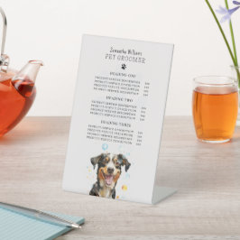 Expositor En L Precio de servicio de Grooming por mascota