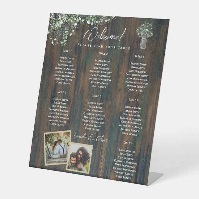 Expositor En L PRESUPUESTO 7 Mesa Sillones Rústicos de Gypsophila (Anverso)