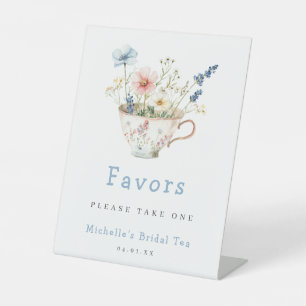 Expositor En L Primavera Floral Bridal Shower Tea Party Favor