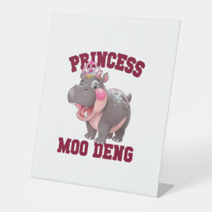 Expositor En L PRINCESO ADorable MOO DENG Baby Hippo Chica Dabbin