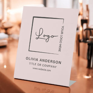 Expositor En L Profesional del logotipo empresarial Minimalista r