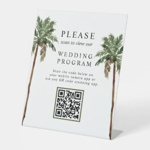 Expositor En L Programa de matrimonio de código QR de la Isla Tro