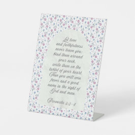Expositor En L Proverbios 3:3–4 Escritura Floral