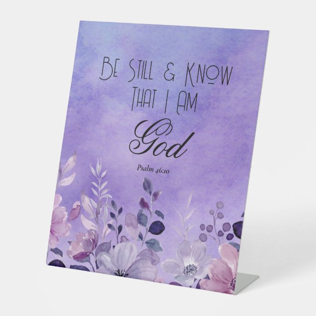 Expositor En L Psalm 46:10 Bible Verse (Anverso)